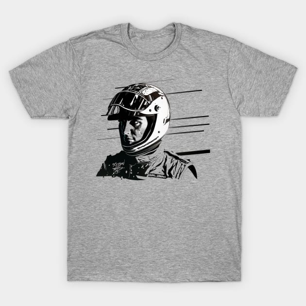 Racing Driver Art T-Shirt by CPT T's